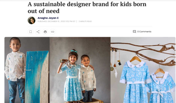 Liz Jacob featured by Malayala Manorama Online