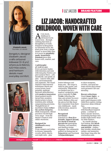 Featured in Brands & Bloggers Magazine (17th edition, Jan 2026)