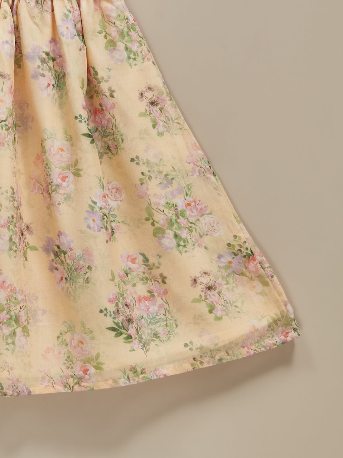 Girls | Mul Cotton Floral Dress | Soleil