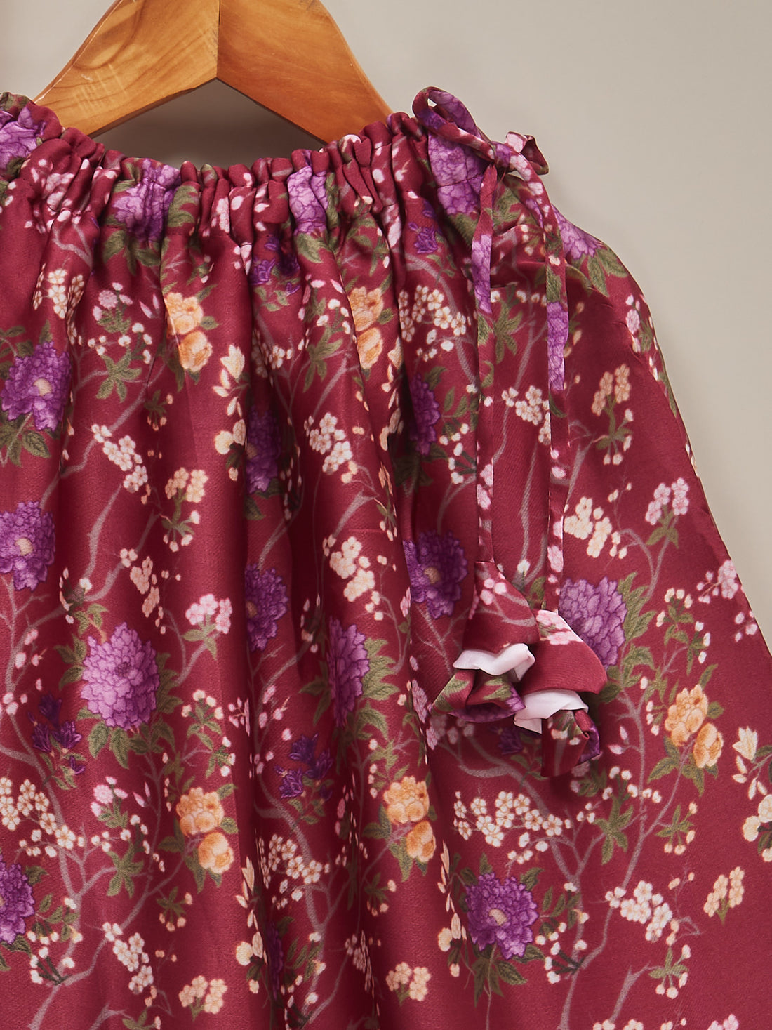 Girls | Pure Mulberry-Silk Ethnicwear | Kesar (MADE-TO-ORDER)