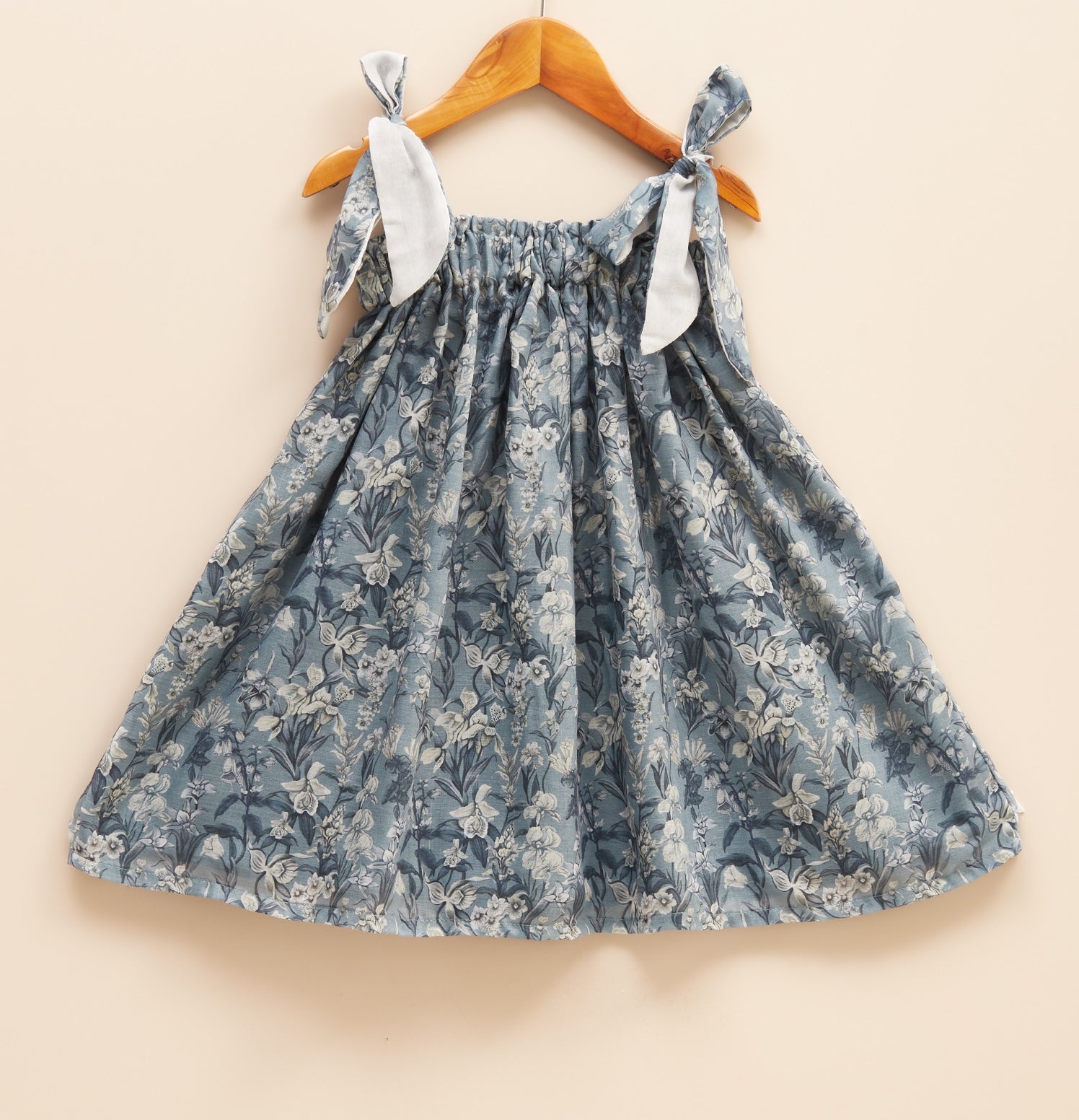 Liz Jacob mul cotton floral dress for girls, lightweight and ecofriendly