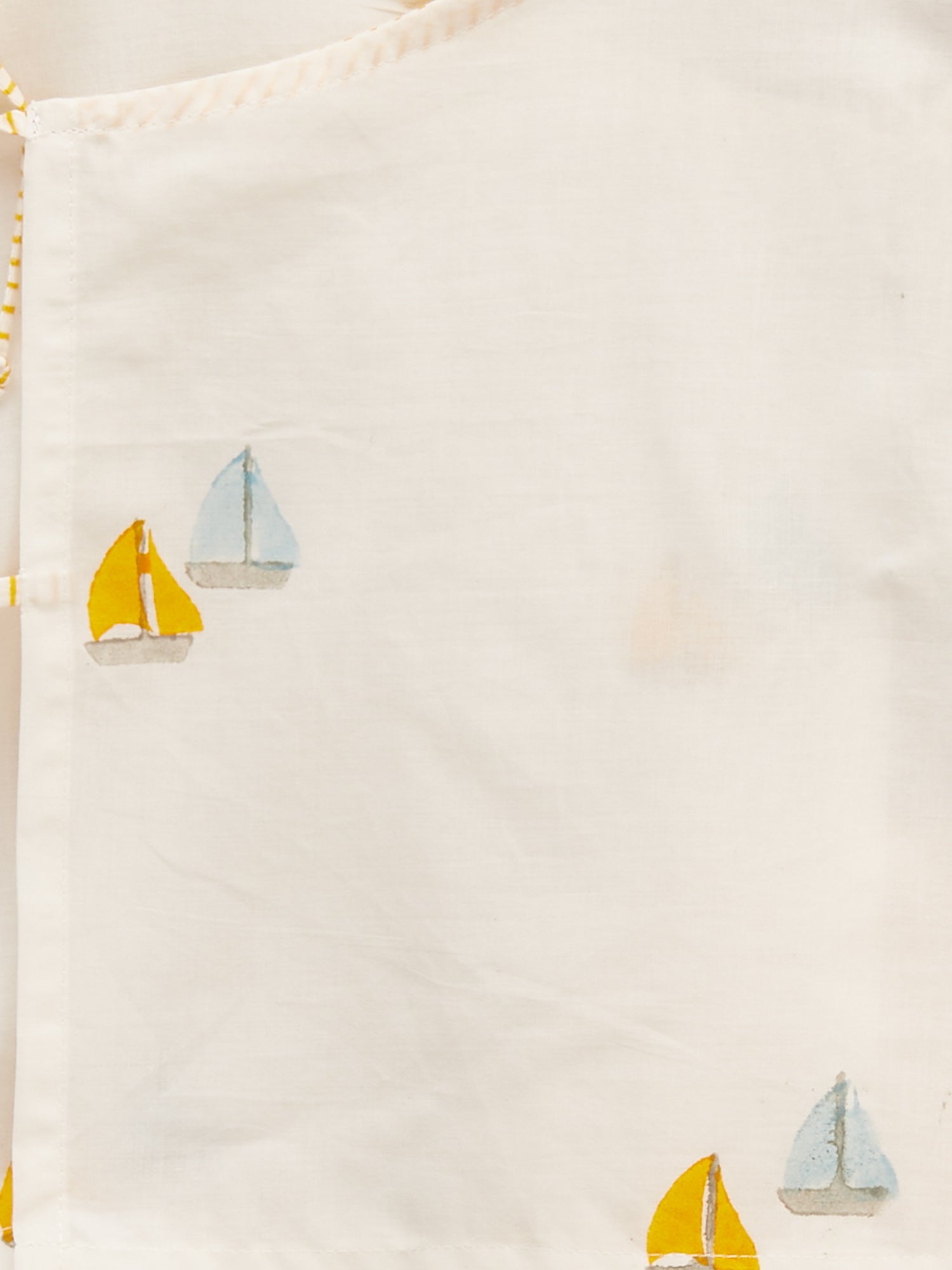 Liz Jacob jhabla sets in handblock prints for babies, lightweight and breathable