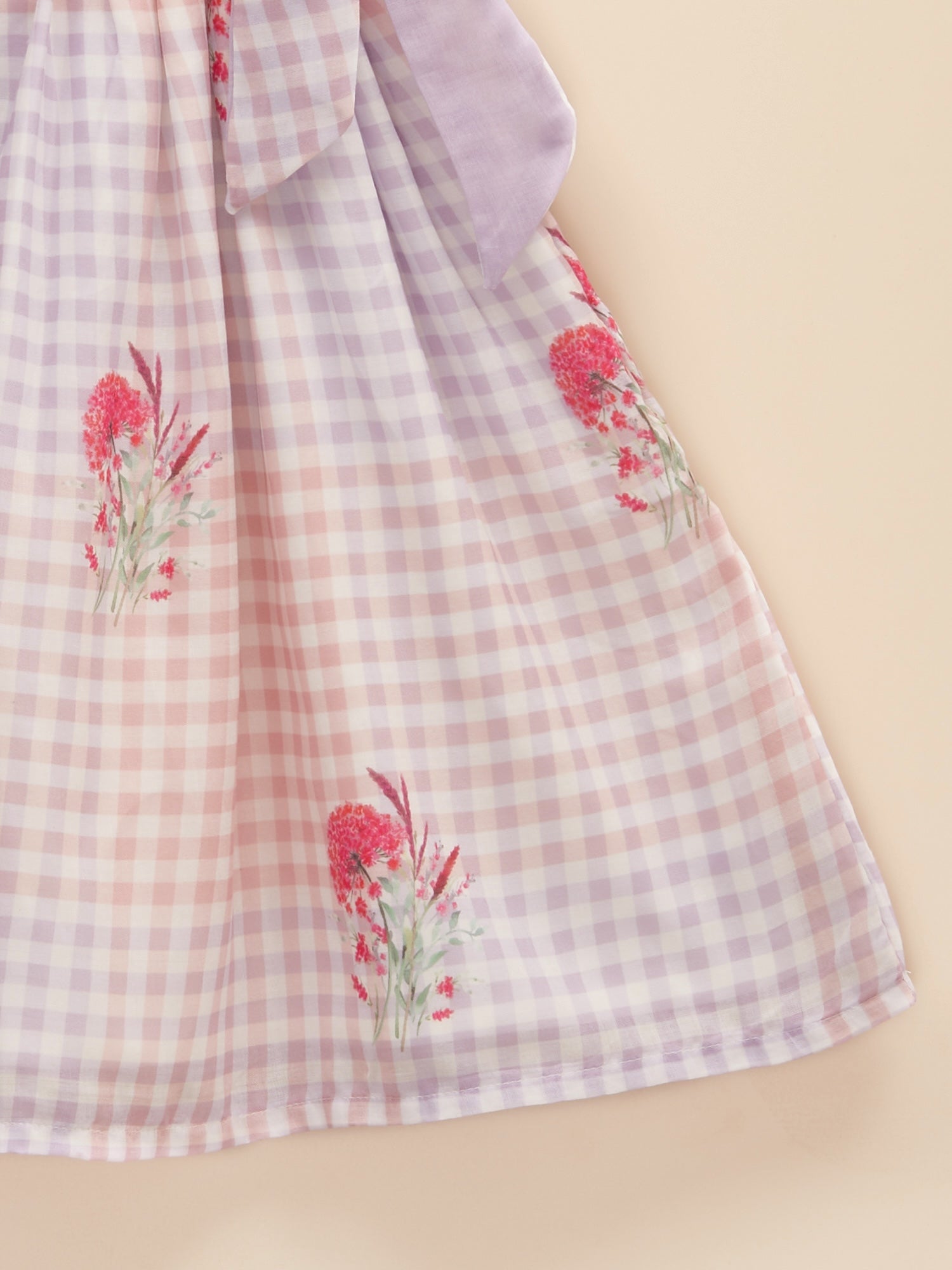 Liz Jacob mul cotton floral dress for girls, lightweight and ecofriendly