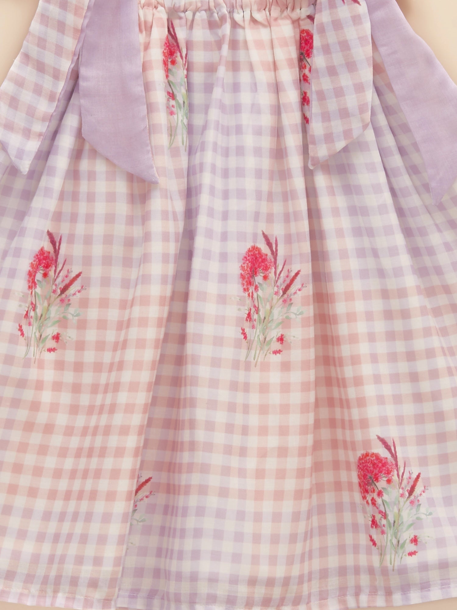 Liz Jacob mul cotton floral dress for girls, lightweight and ecofriendly