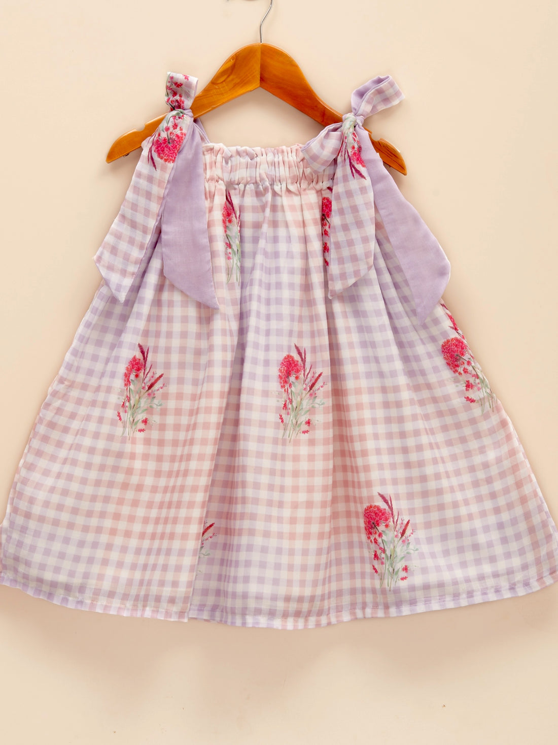 Liz Jacob mul cotton floral dress for girls, lightweight and ecofriendly