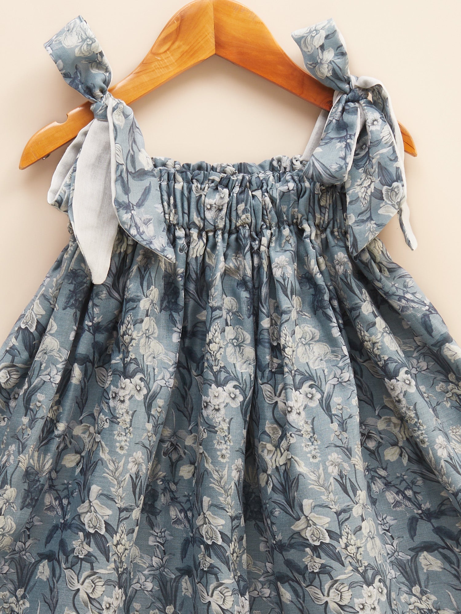 Liz Jacob mul cotton floral dress for girls, lightweight and ecofriendly