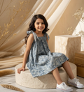 Liz Jacob mul cotton floral dress for girls, lightweight and ecofriendly