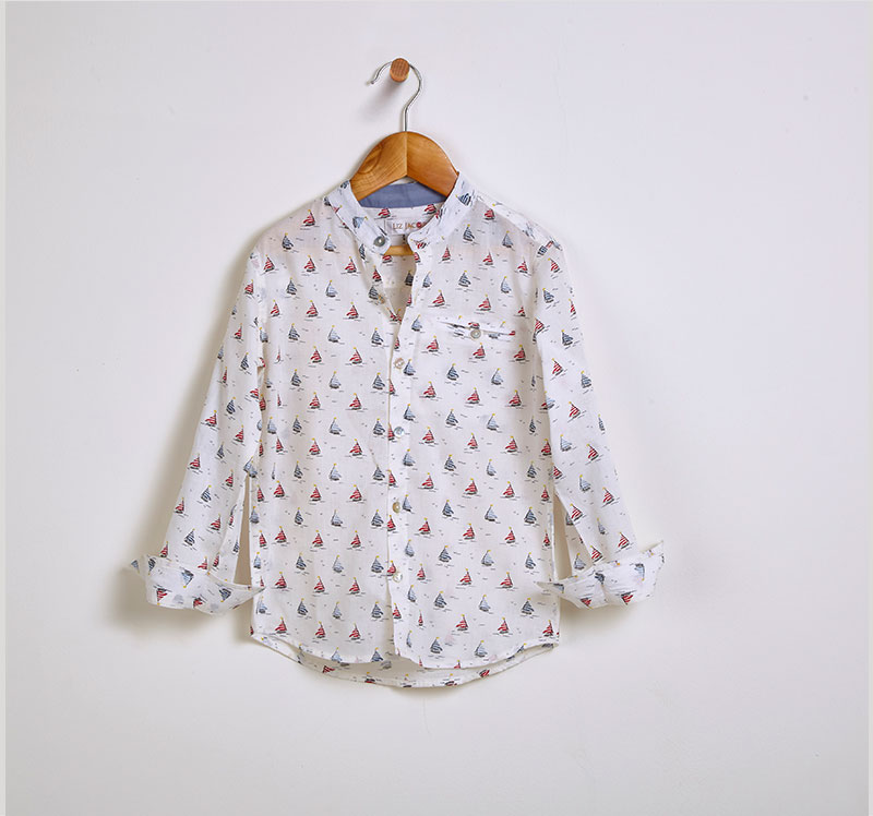 Boys: Cruising Yachts Shirt - Liz Jacob: Handcrafted Clothes for Kids